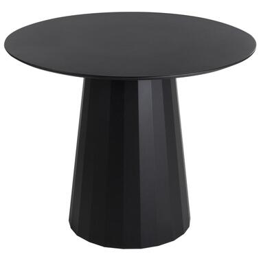 PLATO - Ronde eettafel - Zwart - 100 cm - MDF product