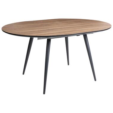 SENIAC - Uitschuifbare eettafel - Lichtbruin - MDF product