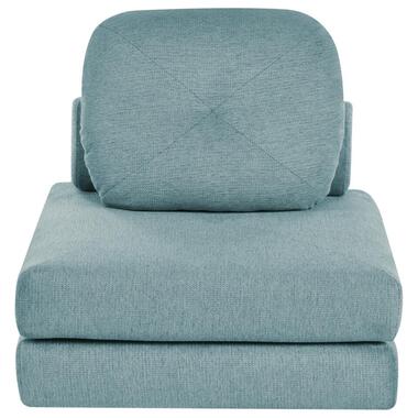 OLDEN - Slaapbank - Mintgroen - Stof product