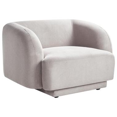 SKJANES - Fauteuil - Lichtgrijs - Polyester product