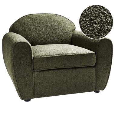 ELLEDE - Fauteuil - Donkergroen - Bouclé product