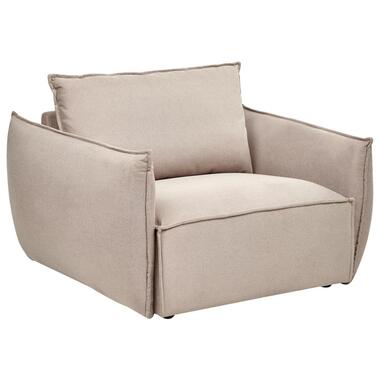 KUNES - Fauteuil - Taupe - Polyester product