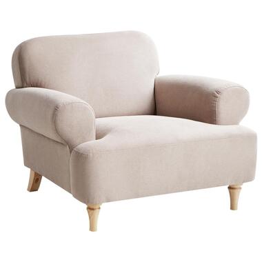 KIBERG - Fauteuil - Taupe - Polyester product