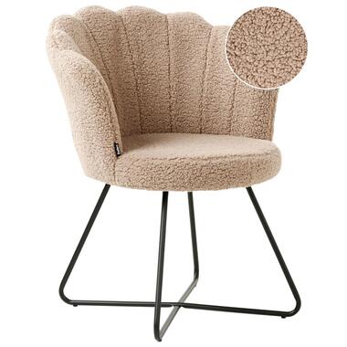 LOVELOCK - Fauteuil - Beige- Bouclé product