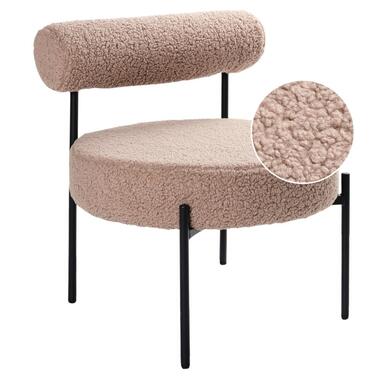 ALPHA - Fauteuil - Taupe - Bouclé product