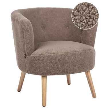 ODENZEN - Fauteuil - Bruin - Bouclé product