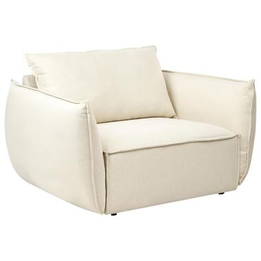 KUNES - Fauteuil - Lichtbeige - Polyester product