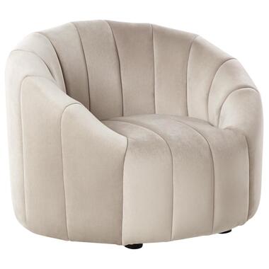 MALUNG - Fauteuil - Beige - Fluweel product