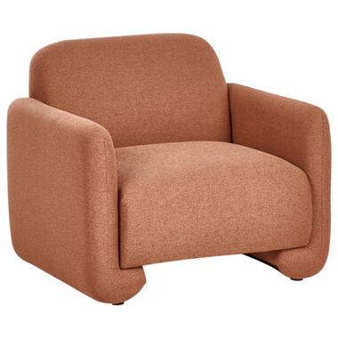 SALAND - Fauteuil - Goudbruin - Polyester product