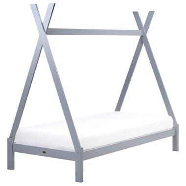 DEVAY - Kinderbed - Grijs - 90 x 200 cm - Grenenhout product