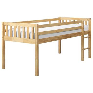PEIPIN - Kinderbed - Lichtbruin - 90 x 200 cm - Hout product