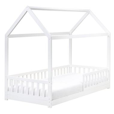 COSSAYE - Kinderbed - Wit - 90 x 200 cm - Grenenhout