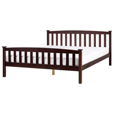 GIVERNY - Bed - Donkerbruin - 160 x 200 cm - Dennenhout product