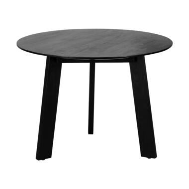 Lewis & Loft Eettafel Lien - FSC® mangohout - Rond - ø105 cm - Zwart product