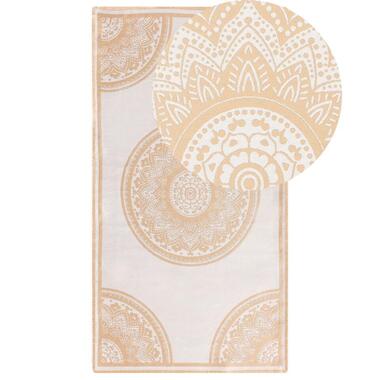 HUBLI - Tuintapijt - Beige - 80 x 150 cm - Polypropyleen product
