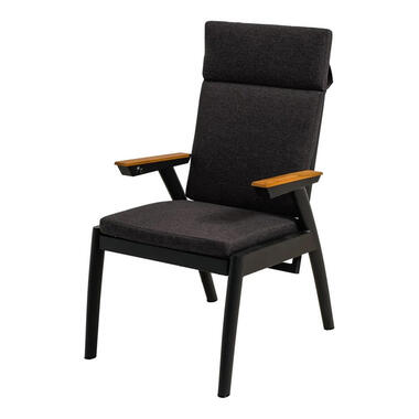 Les - Florence alu stoel - zwart product