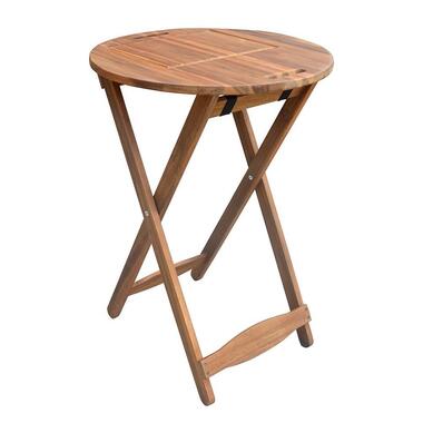 SenS-Line inklapbare BBQ bijzettafel rond - Acacia product
