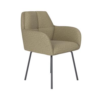 Housecraft Pete Eetkamerstoel Metaal Pistache groen product
