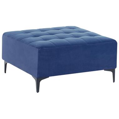 ABERDEEN - Ottomaan - Blauw - Fluweel product