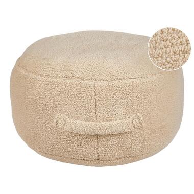 ADLANA - Poef - Beige - Stof product