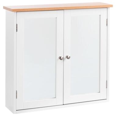 ALAMOS - Spiegelkast - Wit - 17 x 60 cm - MDF product