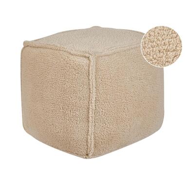 ALIPUR - Poef - Lichtbruin - Polyester product