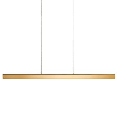 ARENAS - Hanglamp LED - Goud - Aluminium/Rubberhout