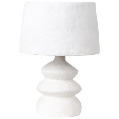 ARAPEY - Tafellamp - Wit - Papier-maché product