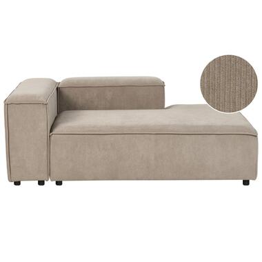 ARDAL - Chaise longue - Taupe - Linkszijdig - Corduroy product