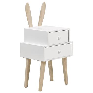 BANKS - Nachtkastje - Licht hout - MDF product