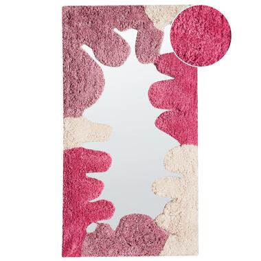CAGERI - Wandspiegel - Roze - Katoen product