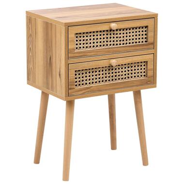 BUTTE - Nachtkastje - Lichtbruin - MDF product