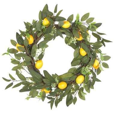 LENRUN - Krans - Groen - 50 cm - Polyester product