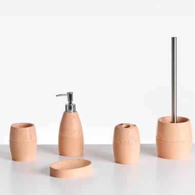 YARAPA - Badkameraccessoireset - Oranje - Polyresin product
