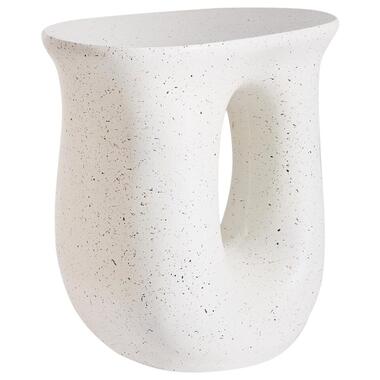 IDRO - Bijzettafel - Gebroken wit - Lichtbeton