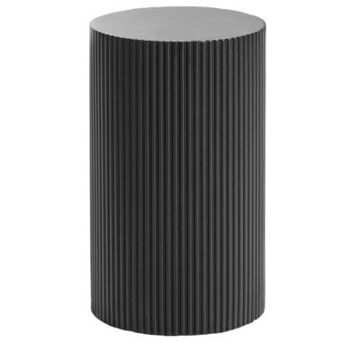 CLAIRE - Bijzettafel - Zwart - MDF product