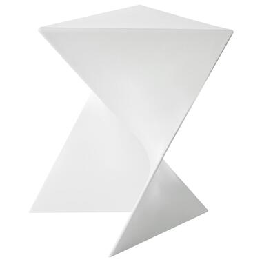 PECOS - Bijzettafel - Wit - Synthetisch materiaal