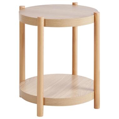 CONNELL - Bijzettafel - Lichthout - MDF product