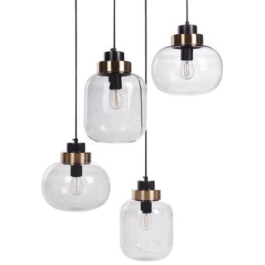 ZAYANDE - Hanglamp - Lichtgrijs - Glas product