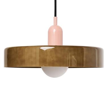 PAALA - Hanglamp - Olijfgroen - Glas