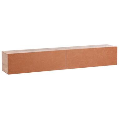 GLADSTONE - Wandgemonteerd TV-meubel - Rood - 180 cm - Vezelplaat product