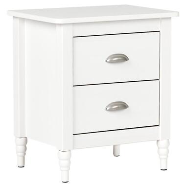 SHILLINGTON - Nachtkastje 2 lades - Wit - Dennenhout product