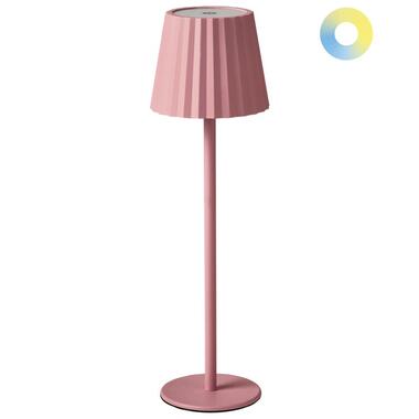 POMBEIRO - Tafellamp - Pastelroze - Aluminium/IJzer