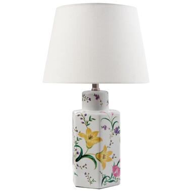 CAVADO - Tafellamp - Wit - Porselein/Linnen product