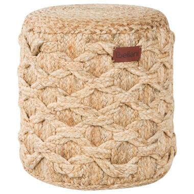 TURKAN - Poef - Beige - Jute product