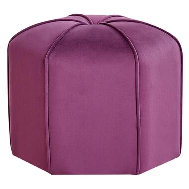 WISHEK - Poef - Paars - Fluweel product