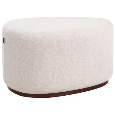 SACO - Poef - Lichtbeige - Stof product