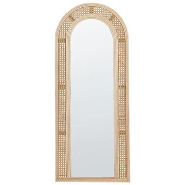FRANEY - Wandspiegel - Naturel - Rotan