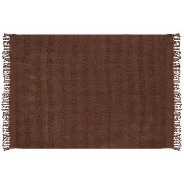 VELLA - Deken - Bruin - 150 x 200 cm - Katoen product