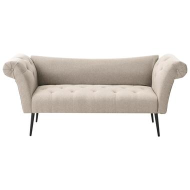 NANTILLY - Chaise longue - Lichtbruin - Stof product